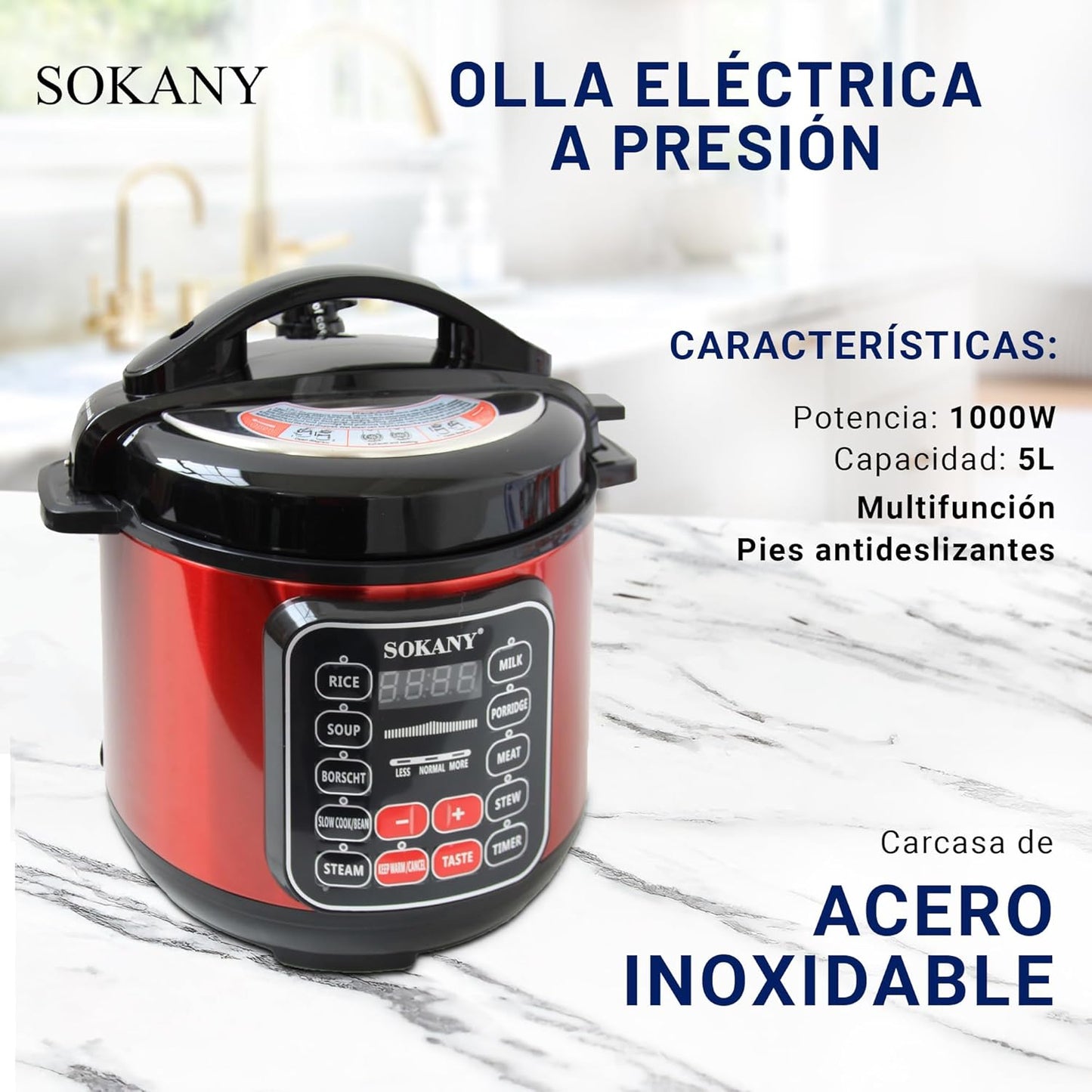 Olla a Presion Multifuncional